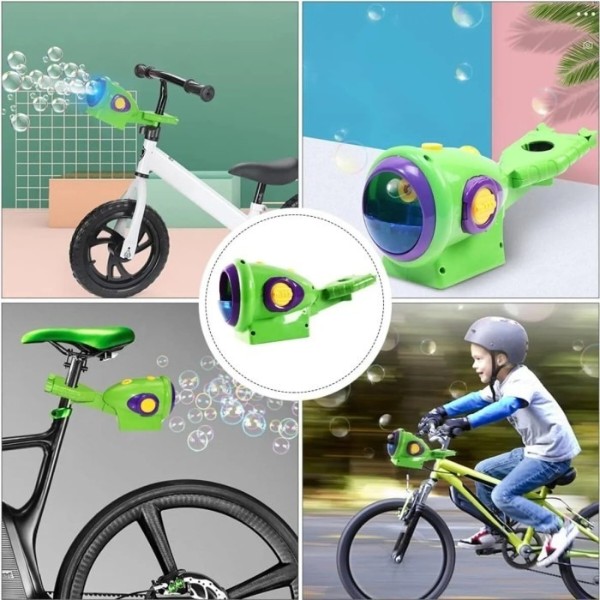Фото - Генератор мыльных пузырей Smart Baby для самоката, беговела, велосипед Green (6928270764702)
